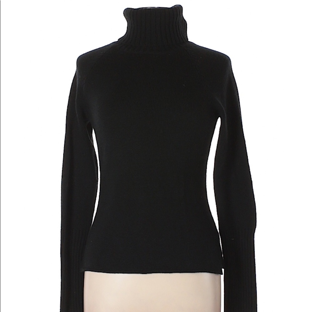 The Limited black turtleneck sweater
